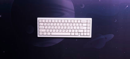 Black-on-White (BoW) PBT Keycaps