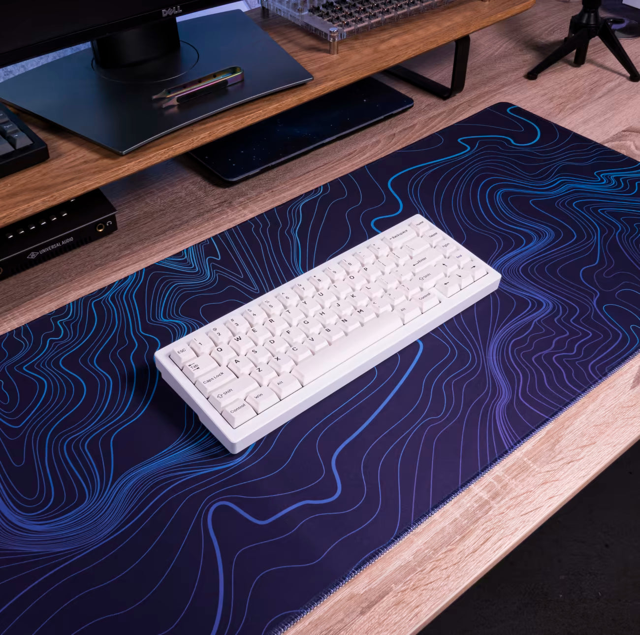 Black-on-White (BoW) PBT Keycaps