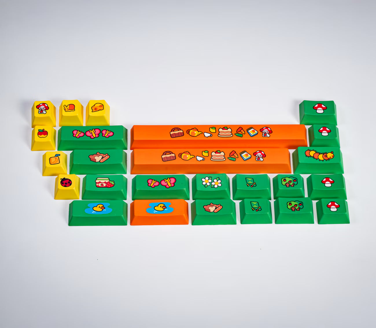 Mardeluna Picnic PBT Keycaps