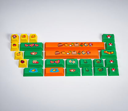 Mardeluna Picnic PBT Keycaps